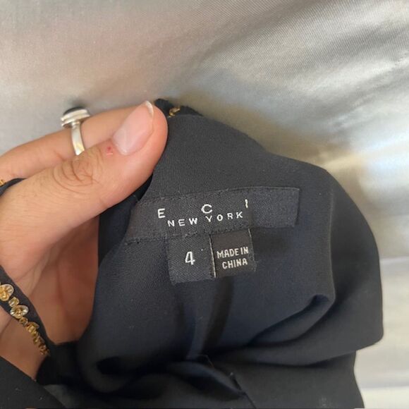 ECI New York seqiun beaded asymmetrical dress - Picture 7 of 7